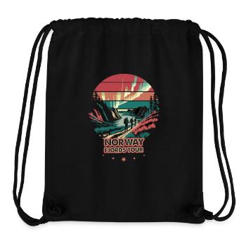 Norway Fjords Tour - Stanley/Stella Recycled Gym Bag - black - Front