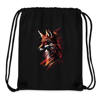 Fuchs - Stanley/Stella recycelter Gym Bag - Schwarz - Vorne