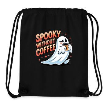 Spuk ohne Kaffee? Unmöglich! - Stanley/Stella recycelter Gym Bag - Schwarz - Vorne
