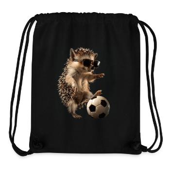 Igel - Stanley/Stella recycelter Gym Bag - Schwarz - Vorne