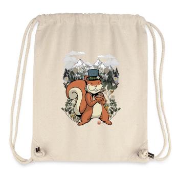 Tyrolean Squirrel Squirrel Children Child Mountains - Stanley/Stella Recycled Gym Bag - natural - Front