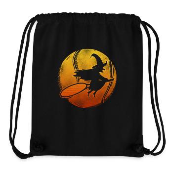 Funny Tennis Player Racket - Stanley/Stella recycelter Gym Bag - Schwarz - Vorne