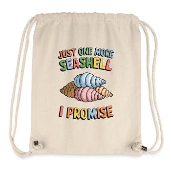 Seashells Beach Shells Shell Collector Gift - Stanley/Stella Recycled Gym Bag - natural - Front