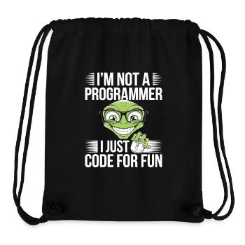 Programmer Computer Freak Code PC - Stanley/Stella Recycled Gym Bag - black - Front