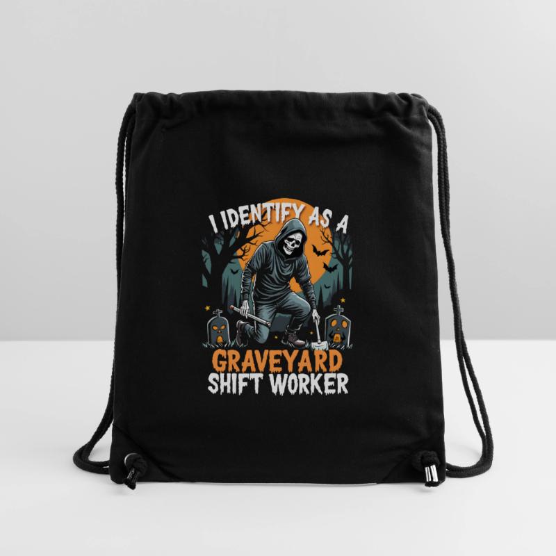 I Identify As A Graveyard Shift Worker Stanley/Stella Recycled Gym Bag
