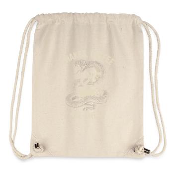 Lustiges Schlangen Kunst Schlange Kaffee Reptilien - Stanley/Stella recycelter Gym Bag - Naturweiß - Vorne