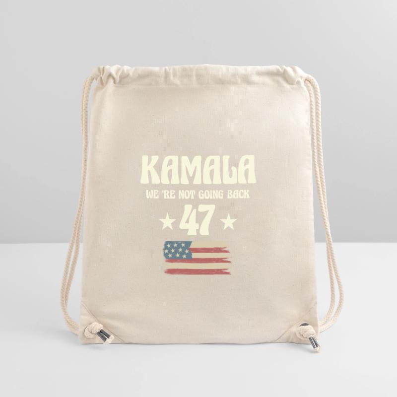 We are not going back kamala Us Stanley/Stella Recycled Gym Bag