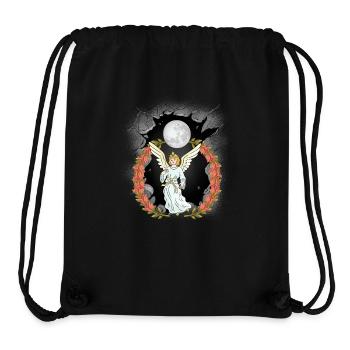 Engel spirituell Rosenkranz himmlisch Beschützer - Stanley/Stella recycelter Gym Bag - Schwarz - Vorne