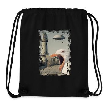 UFO - Seagull - Rostock - Teepot - Warnemünde - Stanley/Stella Recycled Gym Bag - black - Front
