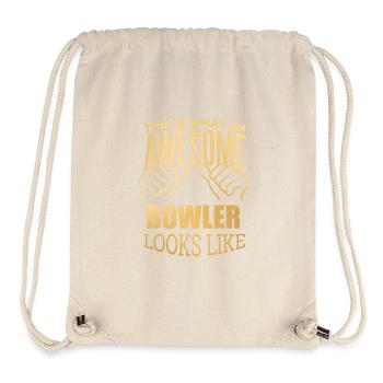 Bowling - Stanley/Stella Recycled Gym Bag - natural - Front