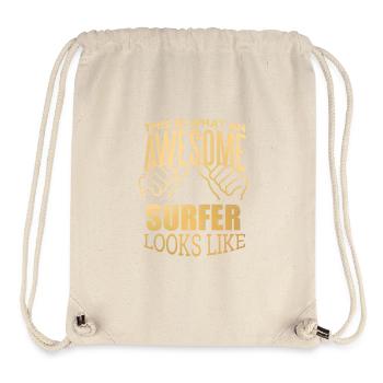 Surfer - Stanley/Stella Recycled Gym Bag - natural - Front