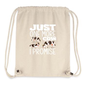 Only one more cow promised - Stanley/Stella Recycled Gym Bag - natural - Front