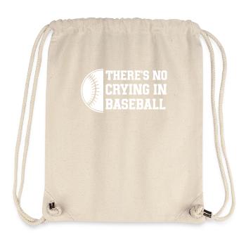 Baseball Sport Baseballspieler Pitcher Catcher USA - Stanley/Stella recycelter Gym Bag - Naturweiß - Vorne