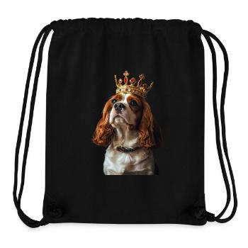 Cavalier King Charles Spaniel - Stanley/Stella recycelter Gym Bag - Schwarz - Vorne