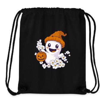 Halloween Geist Geschenk Frauen Männer Kinder Deko - Stanley/Stella recycelter Gym Bag - Schwarz - Vorne