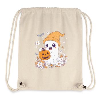 Halloween Geist Geschenk Frauen Männer Kinder Deko - Stanley/Stella recycelter Gym Bag - Naturweiß - Vorne