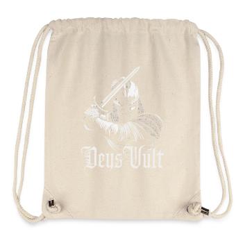 Kreuzritter Tempelritter Mittelalter - Stanley/Stella recycelter Gym Bag - Naturweiß - Vorne