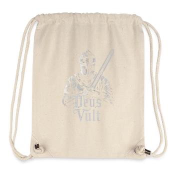 Crusader Knights Templar Middle Ages - Stanley/Stella Recycled Gym Bag - natural - Front