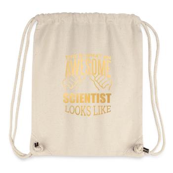 Wissenschaft - Stanley/Stella recycelter Gym Bag - Naturweiß - Vorne