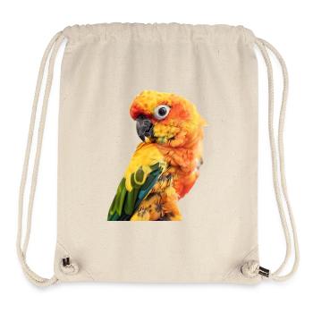 Sittiche - Stanley/Stella recycelter Gym Bag - Naturweiß - Vorne