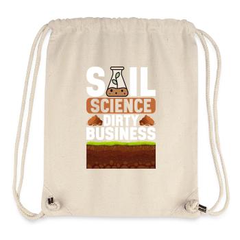 Bodenwissenschaftler Soil Science - Stanley/Stella Recycled Gym Bag - natural - Front