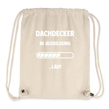Dachdeckerei Ausbildung Lehrling Auzbi Dachdecker - Stanley/Stella recycelter Gym Bag - Naturweiß - Vorne
