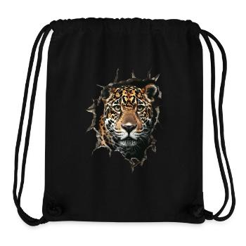 Jaguar - Stanley/Stella Recycled Gym Bag - black - Front