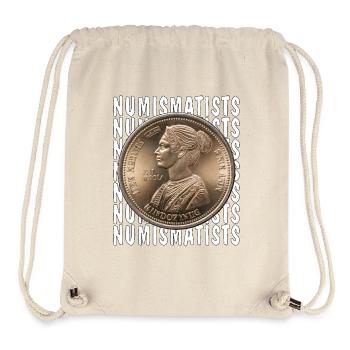 COINS NUMISMATISTS - Stanley/Stella Recycled Gym Bag - natural - Front