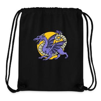 Fantasy RPG Dragon Magic Dungeon - Stanley/Stella Recycled Gym Bag - black - Front
