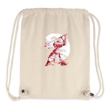 Kanji Japan Katana Sword Ninja Samurai - Stanley/Stella Recycled Gym Bag - natural - Front