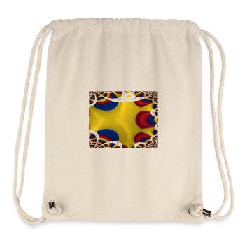 Romania Flag Bucharest - Stanley/Stella Recycled Gym Bag - natural - Front