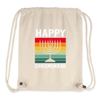 Hanukkah - Stanley/Stella Recycled Gym Bag - natural - Front