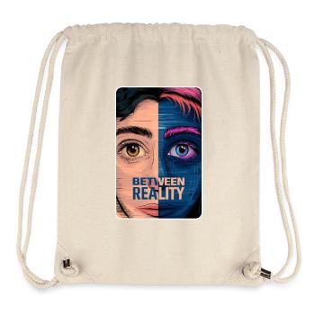 ENTRE RÉALITÉ - Sac à cordon recyclé Stanley/Stella - blanc naturel - Devant