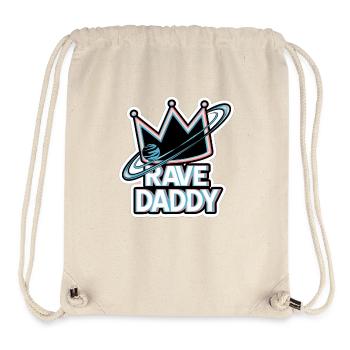 PAPA RAVE - Sac à cordon recyclé Stanley/Stella - blanc naturel - Devant