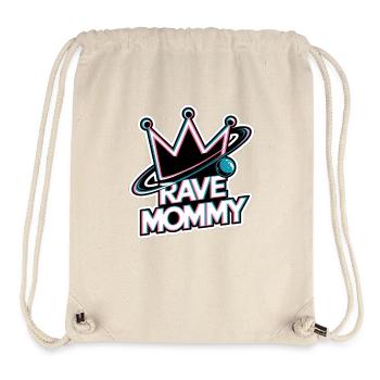 MAMAN RAVE - Sac à cordon recyclé Stanley/Stella - blanc naturel - Devant