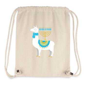 Hanukkah - Stanley/Stella Recycled Gym Bag - natural - Front