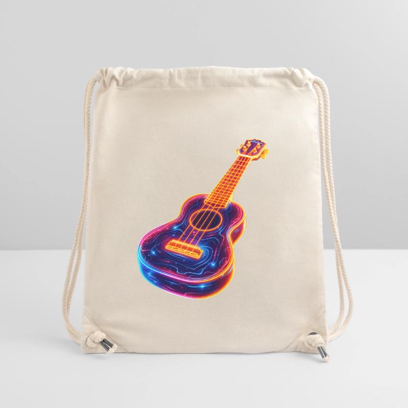 Ukulélé Synthwave Sac à cordon recyclé Stanley/Stella