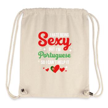 Portugal - Stanley/Stella Recycled Gym Bag - natural - Front