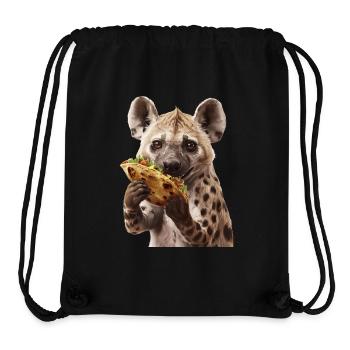 Hyena - Stanley/Stella Recycled Gym Bag - black - Front