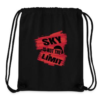 Sky Is Not the Limit – Paragliding Adventure - Stanley/Stella Recycled Gym Bag - black - Front