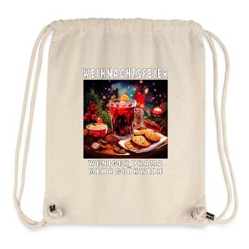 WEIHNACHTSFEIER WENIGER DRAMA - Stanley/Stella recycelter Gym Bag - Naturweiß - Vorne
