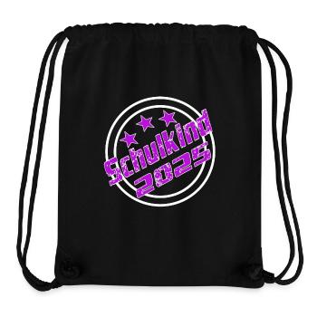 Schulkind 2025 Schulanfang Grundschule Kind - Stanley/Stella recycelter Gym Bag - Schwarz - Vorne