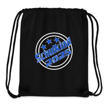 Schulkind 2025 Schulanfang Grundschule Kind - Stanley/Stella recycelter Gym Bag - Schwarz - Vorne