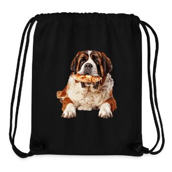 Saint Bernard - Stanley/Stella Recycled Gym Bag - black - Front