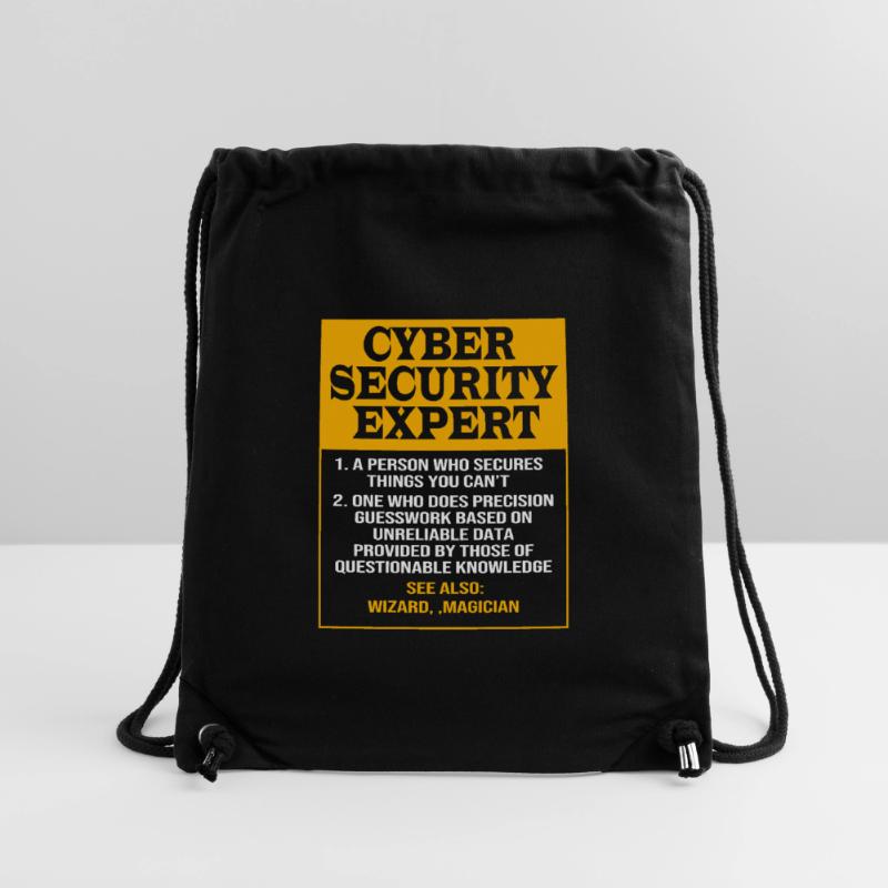 Cyber programmeur cybersécurité Hacker Sac à cordon recyclé Stanley/Stella