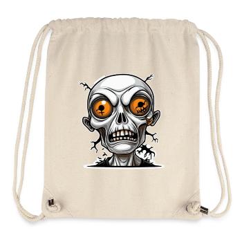 Spooky Starlings - The Haunted Skull - Stanley/Stella Recycled Gym Bag - natural - Front