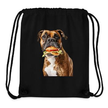 Boxer - Stanley/Stella recycelter Gym Bag - Schwarz - Vorne