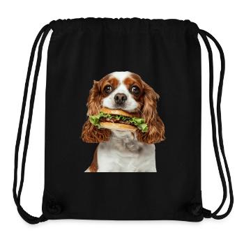 Cavalier King Spaniel - Stanley/Stella recycelter Gym Bag - Schwarz - Vorne