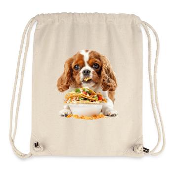 Cavalier King Spaniel - Stanley/Stella recycelter Gym Bag - Naturweiß - Vorne