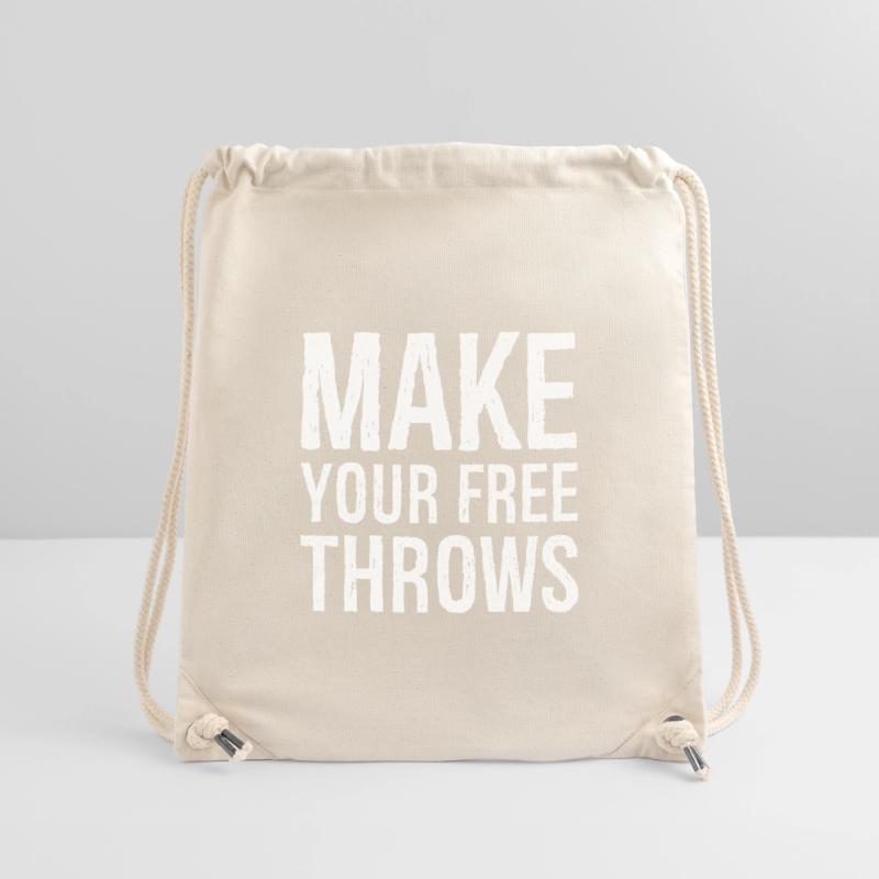 make your free throws Stanley/Stella Recycled Gym Bag